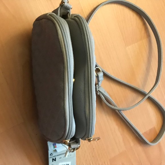 Gray Cross Body Purse NEW WITH TAGS! - Picture 8 of 8